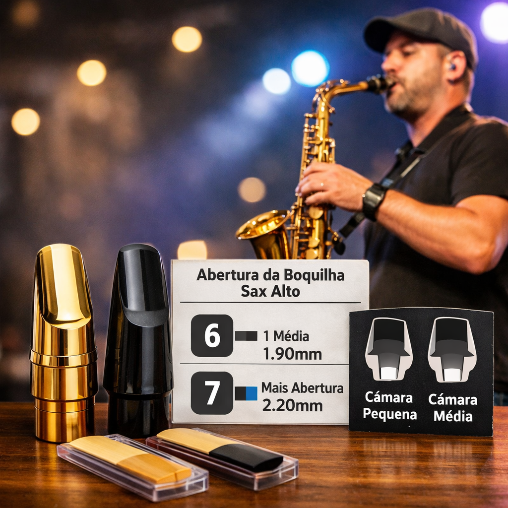 Boquilha Ideal Para Aumentar Projeção no Sax