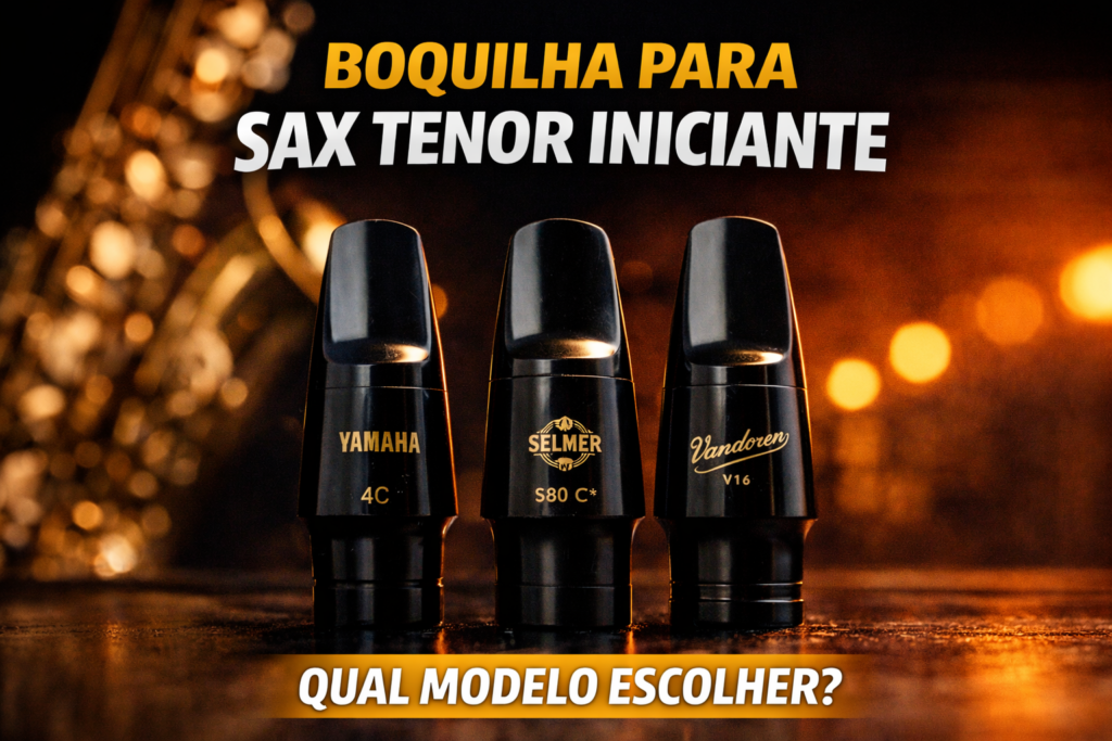 Boquilha para Sax Tenor Iniciante