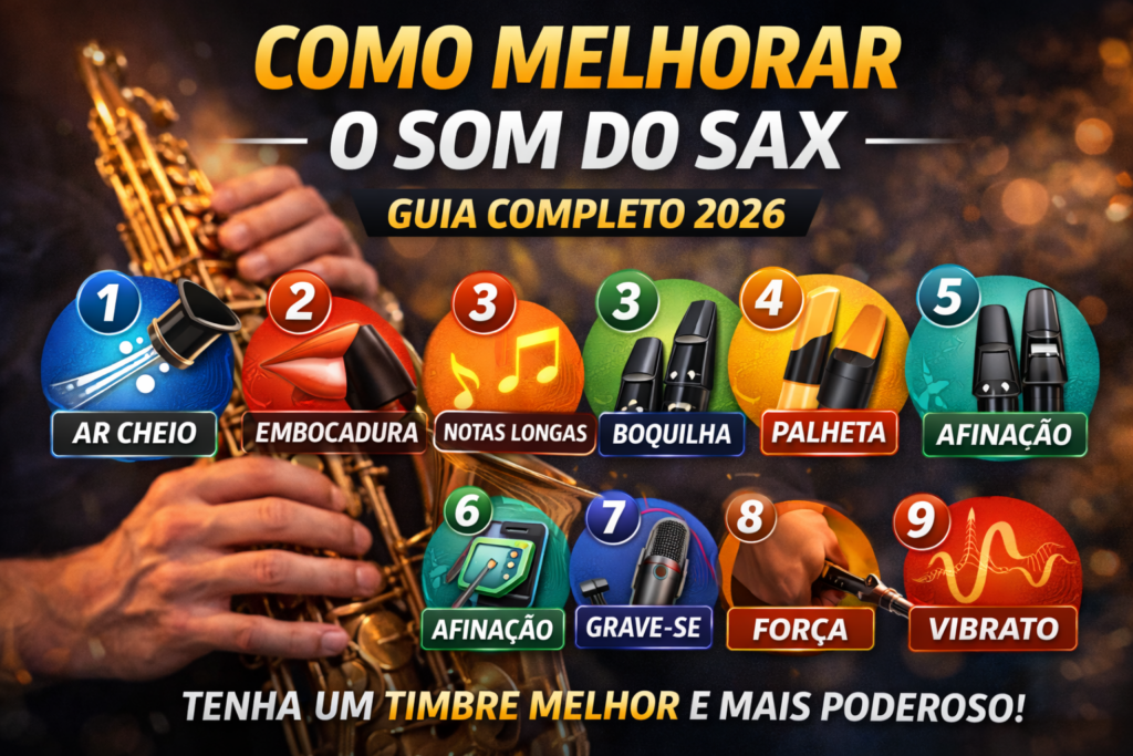 Como Melhorar o Som do Sax