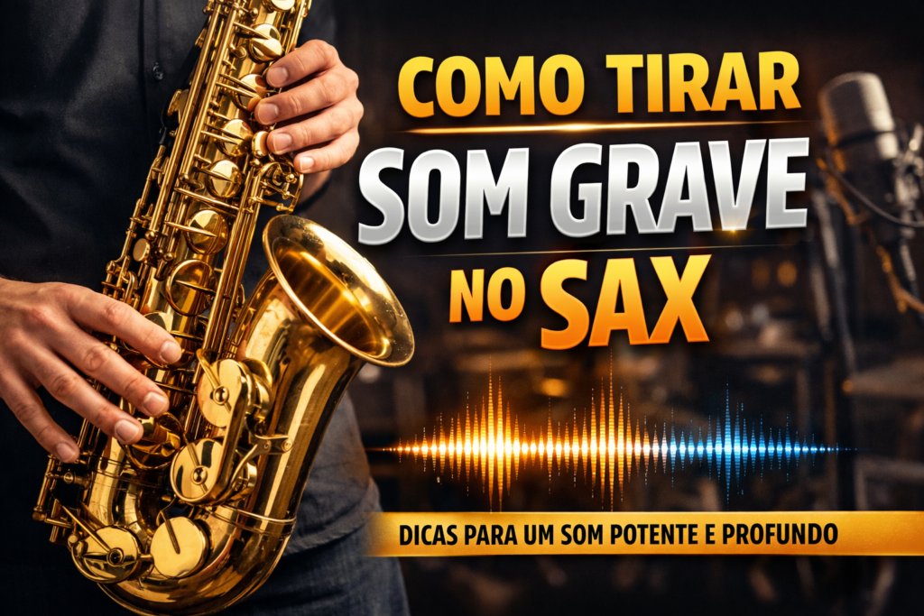 Como Tirar Som Grave no Sax