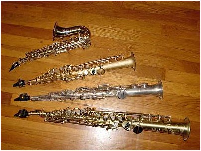 Diferença entre sax soprano reto e curvo