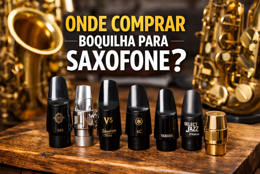 Onde Comprar Boquilha para Saxofone
