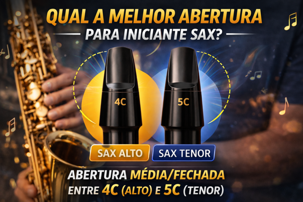 Qual a Melhor Abertura para Iniciante no Sax