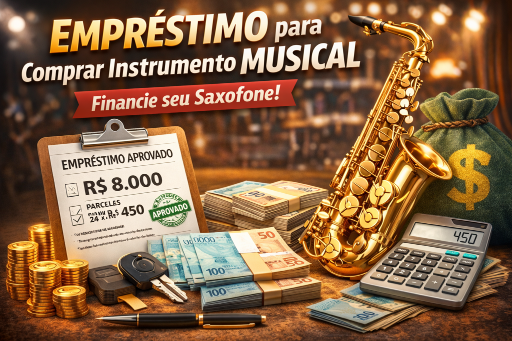 Empréstimo para Comprar Instrumento Musical